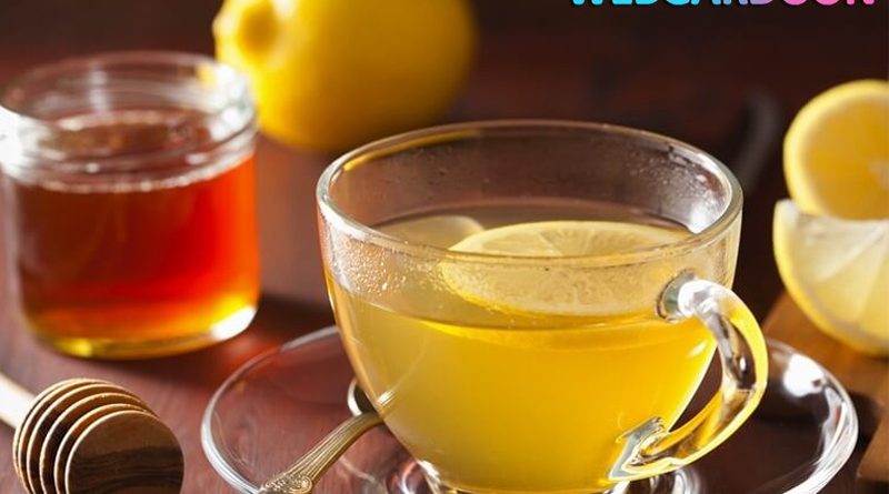 چای عسل و لیمو
