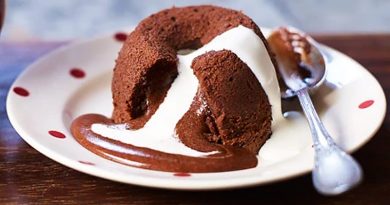 طرز تهیه کیک مذاب شکلاتی ساده