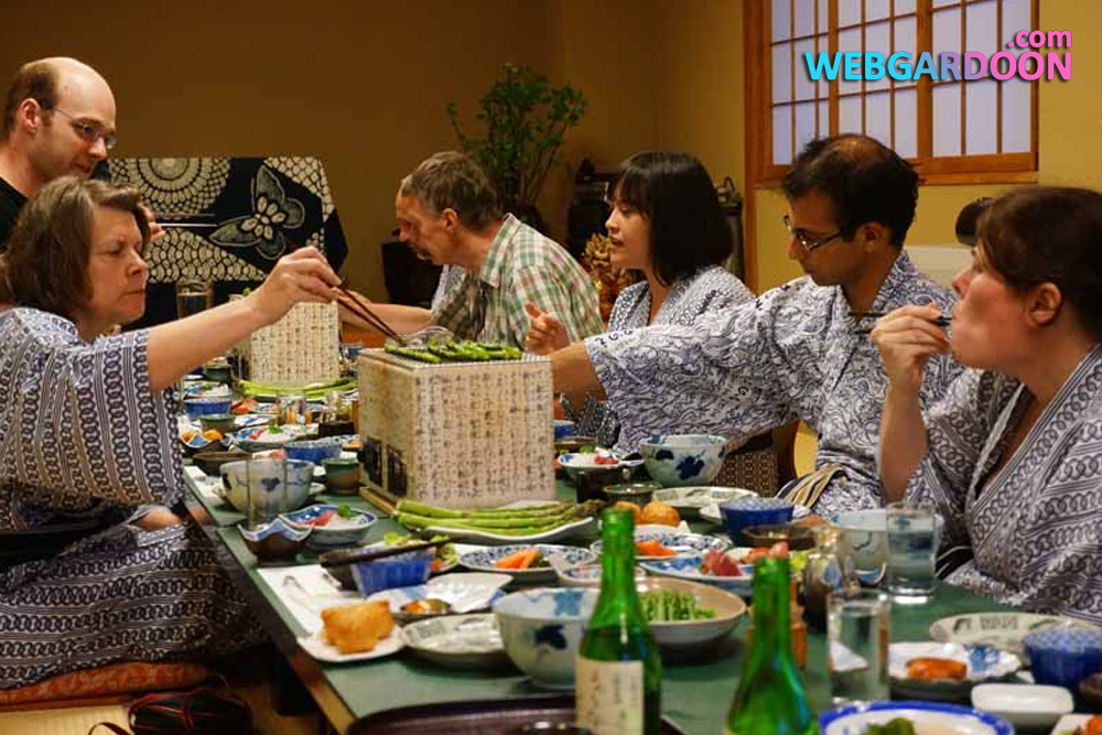 نکات خوردن و آشامیدن در ژاپن